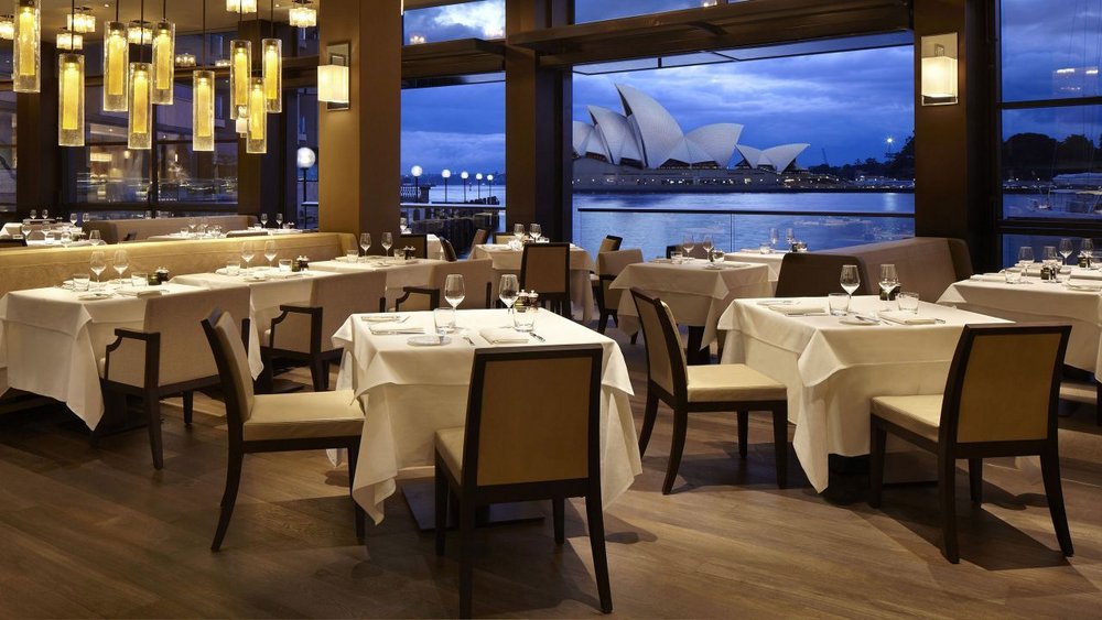 Restaurant, Hotel Park Hyatt Sydney, Australien Rundreise