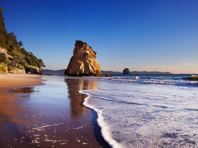 Hoho Rock auf der Coromandel Peninsula, Neuseeland Mietwagenreise