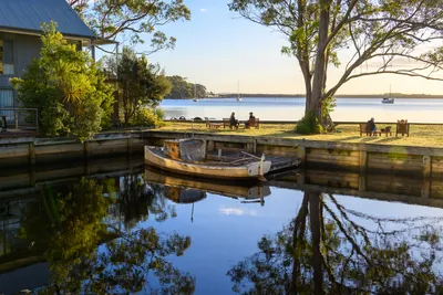 Risby Cove, Marina, Tasmanien Reise
