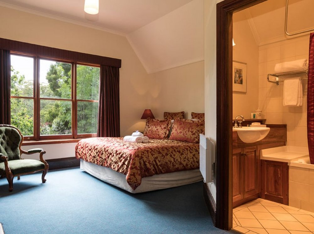 Zimmer mit Spa, Franklin Manor, Strahan, Tasmanien Rundreise