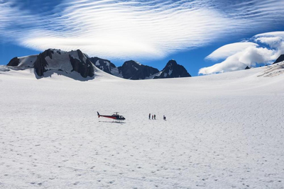 Helikopterflug zum Franz Josef Gletscher, Neuseeland Privatreise