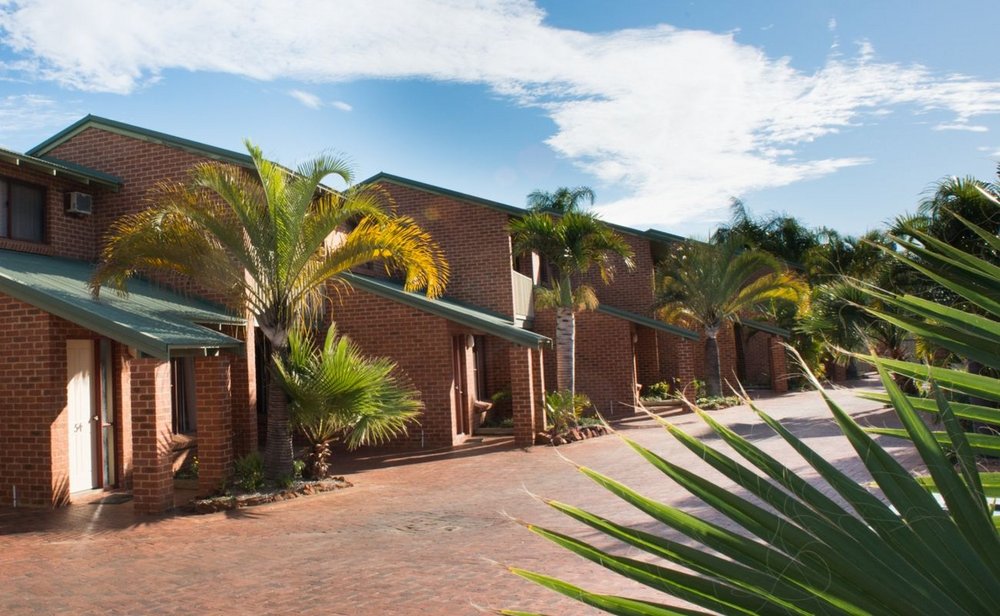 Hotelanlage, Kalbarri Palm Resort, Australien Rundreise