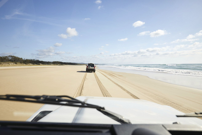 75 Mile Beach, Fraser Island, Australien Reiseblog