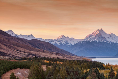 Mount Cook, Neuseeland Mietwagenrundreise