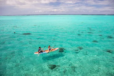 Kayaking, Upolu, Südsee, Samoa Reise