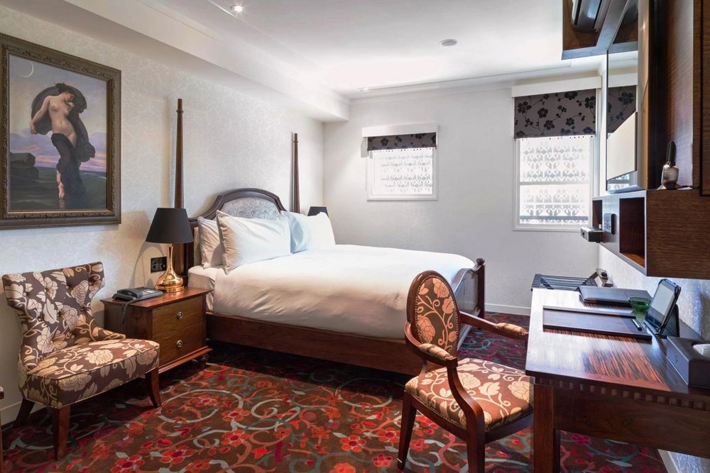 Luxusschlafzimmer, The Terrace Hotel, Perth, Australien Reise