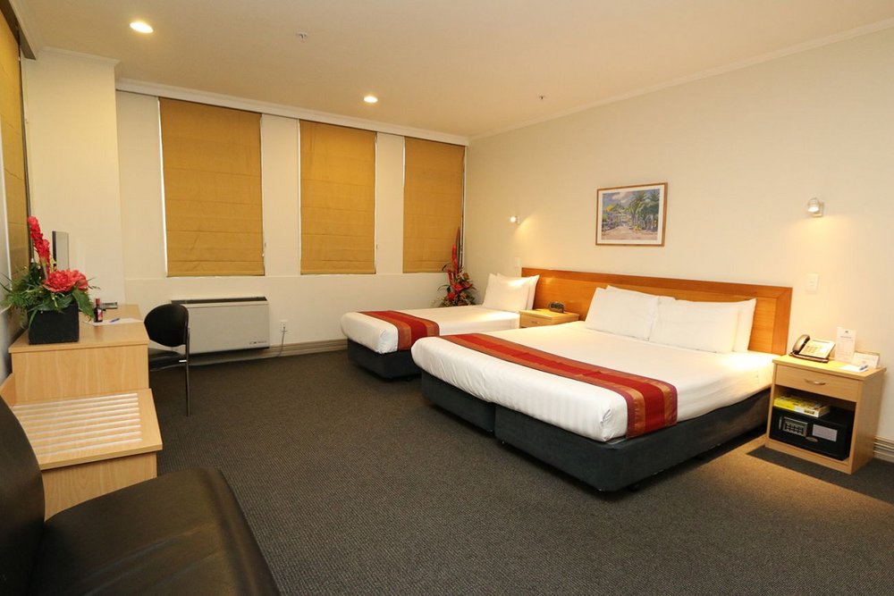 Familienzimmer, Best Western President Hotel, Auckland, Neuseeland Reise
