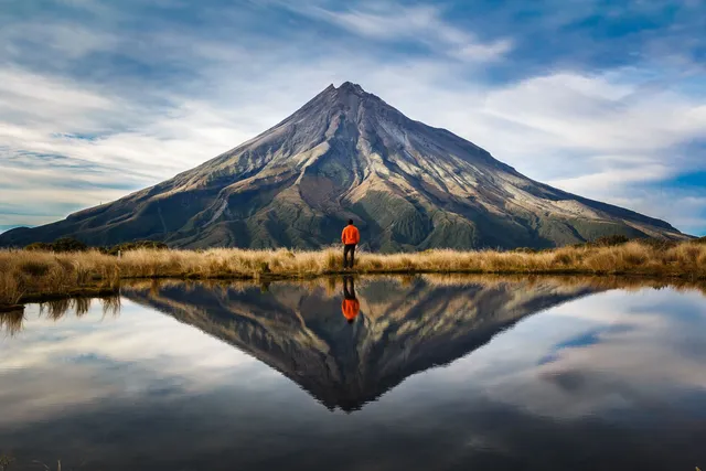 Vulkan Taranaki, Neuseeland Reisen