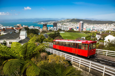 Cable Car, Wellington, Neuseeland Privatreise