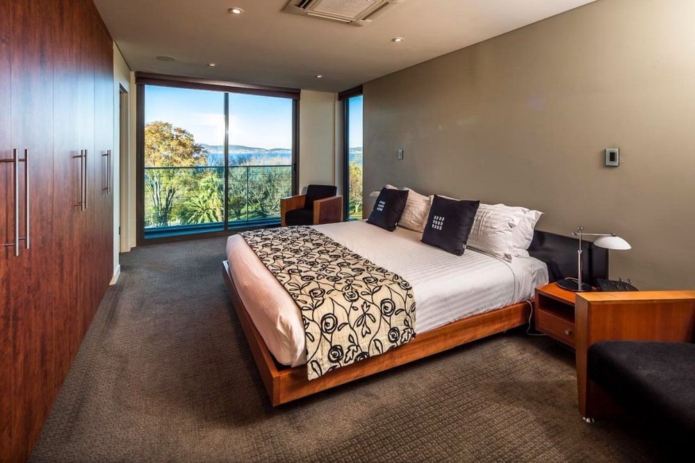 Penthouse mit Doppelzimmer, Lenna of Hobart Hotel, Tasmanien Rundreise
