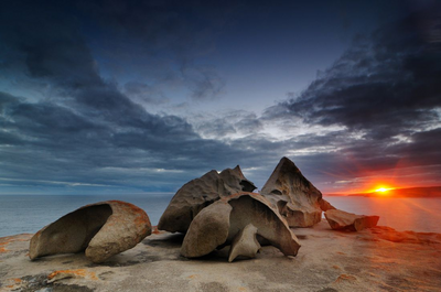 Remarkable Rocks, Kangaroo Island, Australien Rundreise