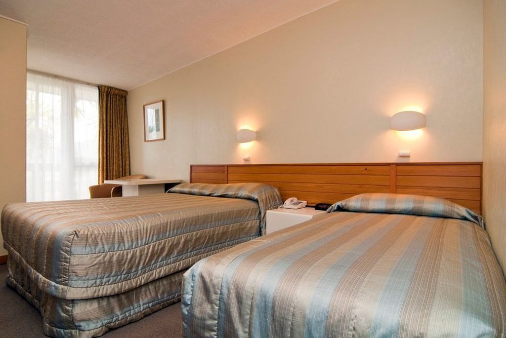 Zweibett-Zimmer, Kingsgate Hotel Greymouth, Neuseeland Reise