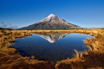 Vulkan Taranaki, Neuseeland Privatreise