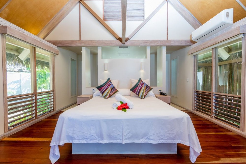 Zimmer, Little Polynesian Resort, Cook Islands, Südsee Reise