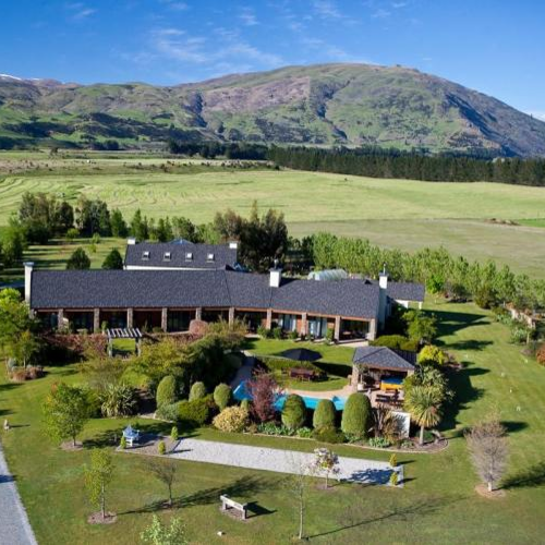 Panorama, Lime Tree Lodge, Wanaka, Neuseeland Rundreise