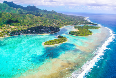Inseln vor der Küste von Rarotonga