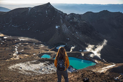 Tongariro Nationalpark, Neuseeland Mietwagenreise