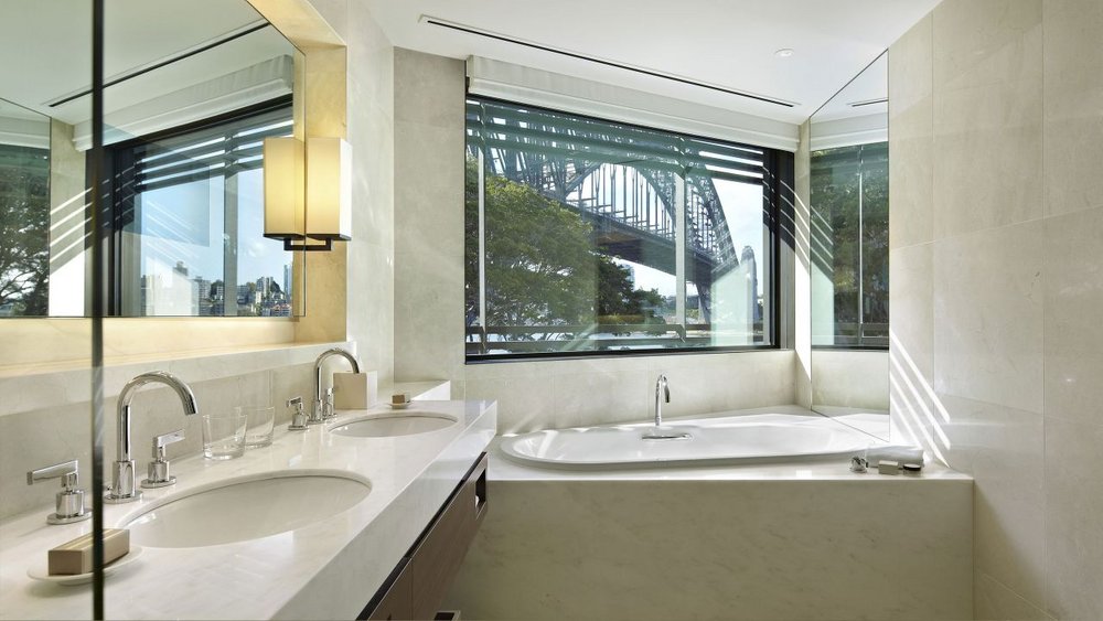 Badzimmer, Hotel Park Hyatt Sydney, Australien Rundreise