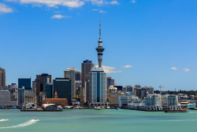Skyline Auckland, Neuseeland Mietwagenreise