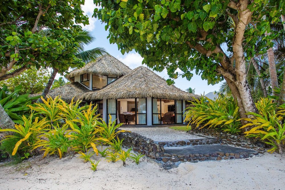 Beachfront Villa, Pacific Resort Rarotonga, Cook Islands, Südsee Reise