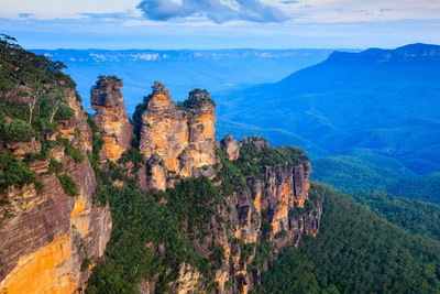 Three Sisters, Blue Mountains, Australien Zugreise