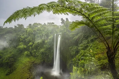 Fuipisia Wasserfall, Upolu, Südsee, Samoa Reise