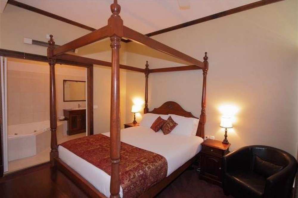 Zimmer mit Doppelbett, Anchorage Hotel, Victor Harbour, Australien Rundreise