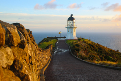 Leuchtturm, Cape Reinga, Neuseeland Rundreise