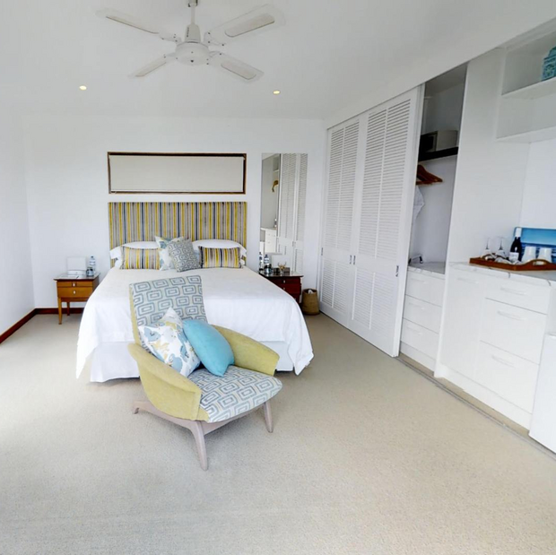 Schlafzimmer, Te Koha Lodge, Kerikeri, Neuseeland Rundreise