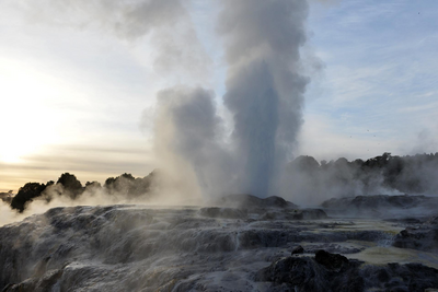 Te Puia, Rotorua, Neuseeland Rundreise