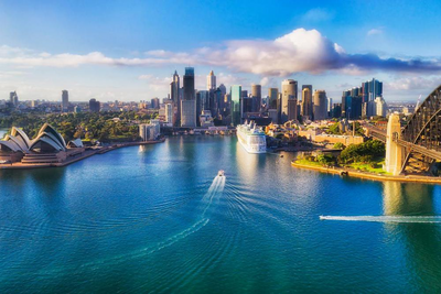 Hafen in Sydney, Australien Reise