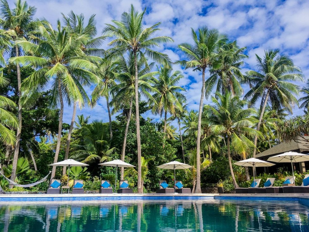 Pool, Yawasa Island Resort, Fidji, Südsee Reise
