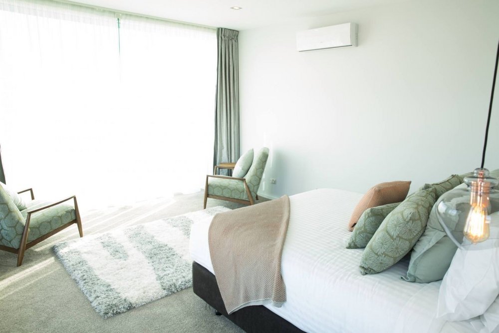 Stilvolles Zimmer, Beachfront Hotel Hokitika, Neuseeland Reise