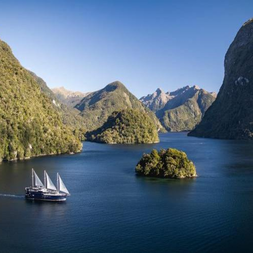 Panorama, Real Journeys Cruises, Doubtful Sound, Neuseeland Rundreise