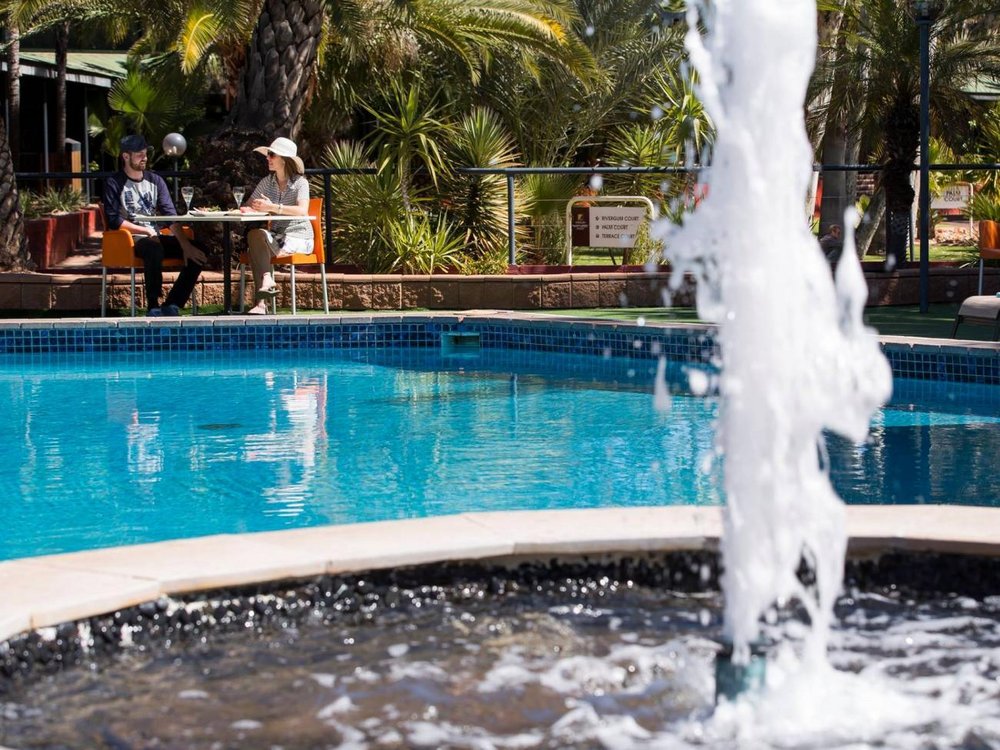 Pool, Mercure Alice Springs Resort, Australien Rundreise