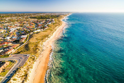 Halls Head, Mandurah, Perth, Australien Zugreise