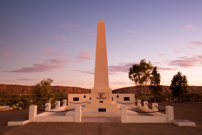 Anzac Hill, Alice Springs, Australien Reise