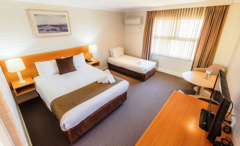 Zimmer im Best Western Hospitality Inn, Carnavaron, Australien Rundreise