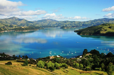 Akaroa, Neuseeland Mietwagenreise