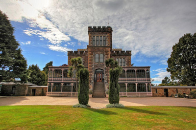 Larnach Castle, Dunedin, Neuseeland Mietwagenrundreise
