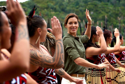 Maorifrauen, Te Puia, Rotorua, Neuseeland Mietwagenrundreise