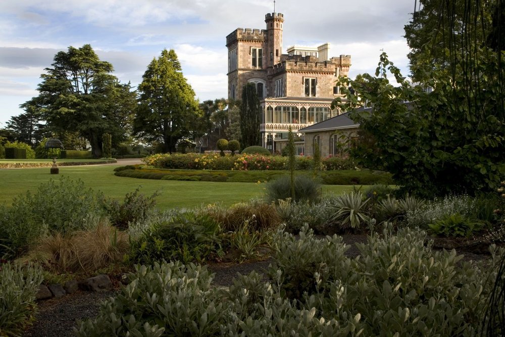 Larnach Castle & Gardens, Dunedin, Neuseeland Reise