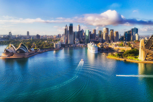 Skyline von Sydney, Australien Reisen