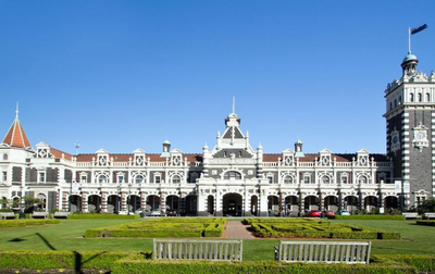 Viktorianischer Bahnhof, Dunedin, Neuseeland Luxusreise