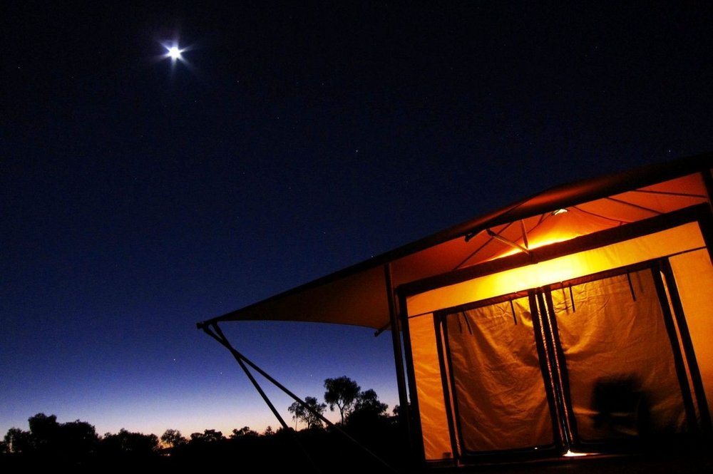 Sternenklare Nacht, Karijini Eco Retreat, Australien Rundreise
