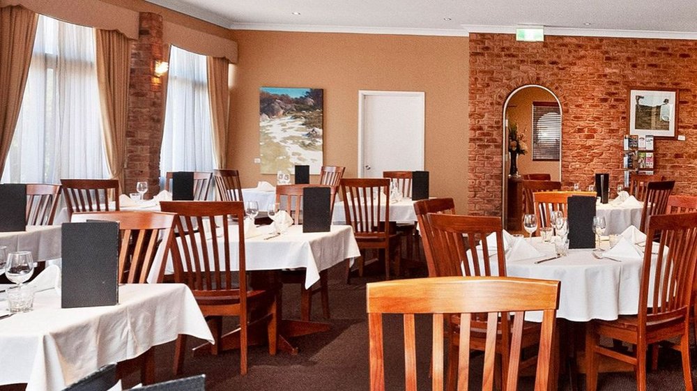 Restaurant, Sunseeker Motor Inn, Batemans Bay, Australien Rundreise